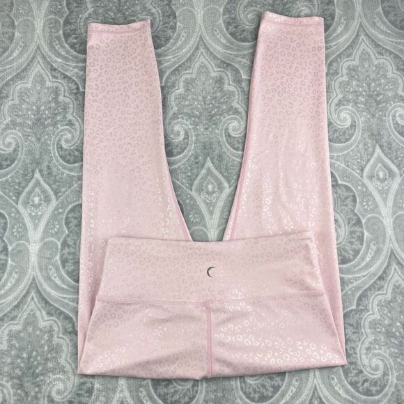 Zyia Pink Leopard Unicorn Light N Tight Leggings - Picture 1 of 4